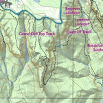 Bender Maps Ultra-Trail Australia 50km 2024 digital map