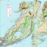 Berg Kartografi Bodø naturgeografisk turkart Physical geography hiking map of Bodø digital map