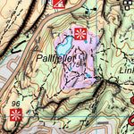 Berg Kartografi Bodø sentrum - Bodømarka Vest, Norway digital map