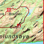 Berg Kartografi Saltstraumen Bodø Norway digital map