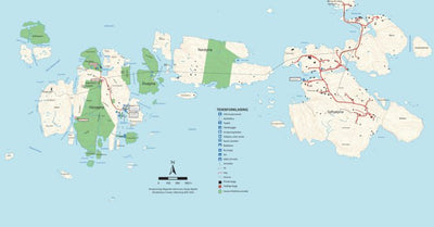 Bergen og Omland Friluftsråd Hissøyna friluftslivsområde digital map