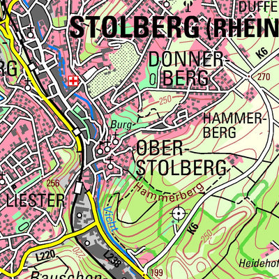 Bezirksregierung Köln Aachen (1:50,000) digital map