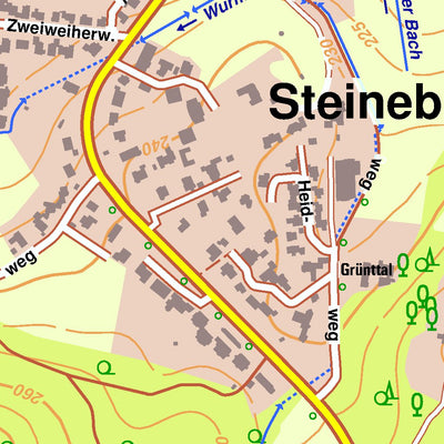 Bezirksregierung Köln Aachen 10 (1:10,000) digital map