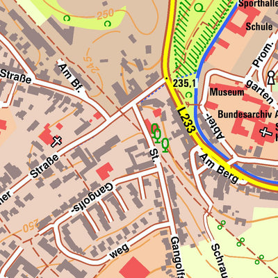 Bezirksregierung Köln Aachen 12 (1:10,000) digital map