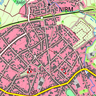 Bezirksregierung Köln Aachen 2 (1:25,000) digital map