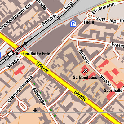 Bezirksregierung Köln Aachen 3 (1:10,000) digital map
