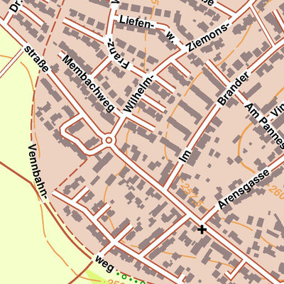 Bezirksregierung Köln Aachen 4 (1:10,000) digital map