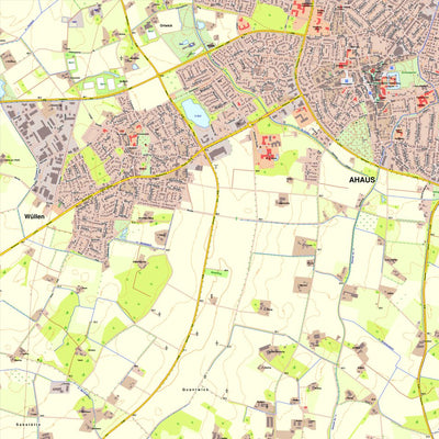 Bezirksregierung Köln Ahaus 1 (1:10,000) digital map