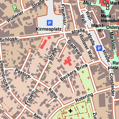Bezirksregierung Köln Ahaus 1 (1:10,000) digital map