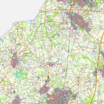 Bezirksregierung Köln Ahaus (1:50,000) digital map