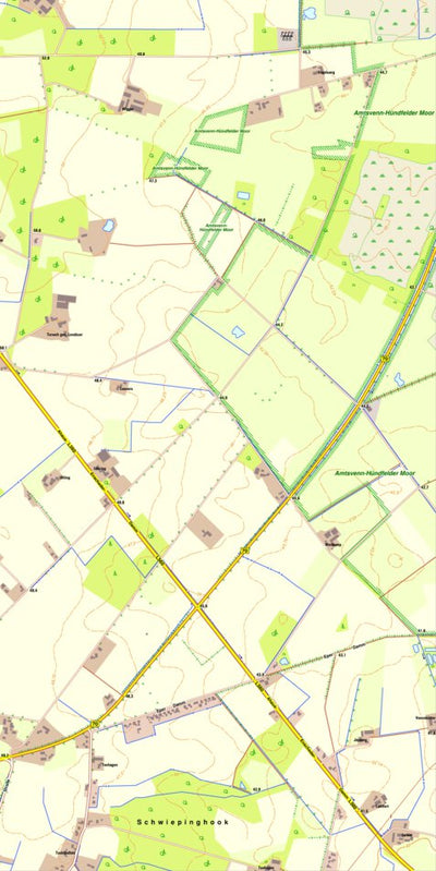 Bezirksregierung Köln Ahaus 11 (1:10,000) digital map