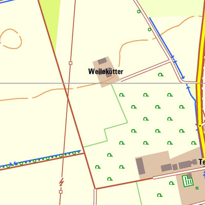 Bezirksregierung Köln Ahaus 8 (1:10,000) digital map