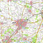 Bezirksregierung Köln Ahlen (1:100,000) digital map