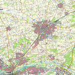 Bezirksregierung Köln Ahlen (1:50,000) digital map