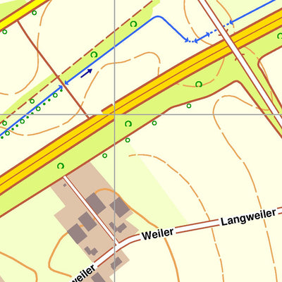 Bezirksregierung Köln Aldenhoven 3 (1:10,000) digital map