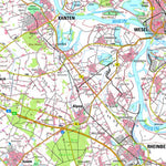 Bezirksregierung Köln Alpen (1:100,000) digital map