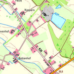 Bezirksregierung Köln Alpen (1:25,000) digital map