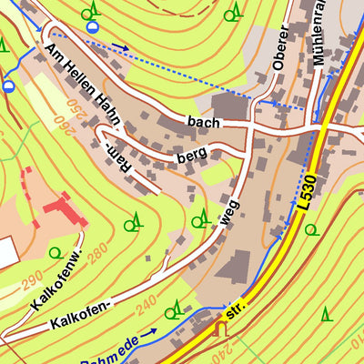 Bezirksregierung Köln Altena 2 (1:10,000) digital map