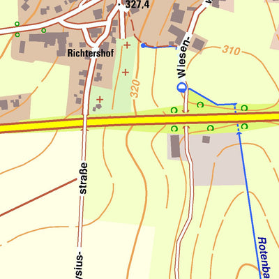 Bezirksregierung Köln Altenbeken 1 (1:10,000) digital map