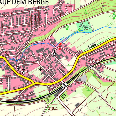 Bezirksregierung Köln Altenbeken (1:25,000) digital map