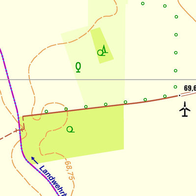 Bezirksregierung Köln Altenberge 1 (1:10,000) digital map