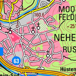 Bezirksregierung Köln Arnsberg (1:100,000) digital map