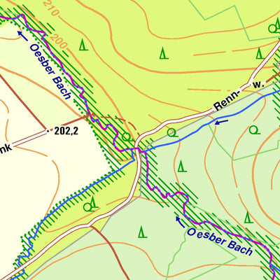 Bezirksregierung Köln Arnsberg 14 (1:10,000) digital map