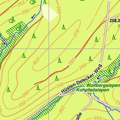 Bezirksregierung Köln Arnsberg 3 (1:10,000) digital map