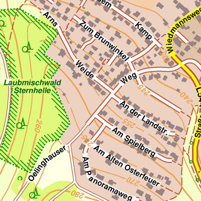 Bezirksregierung Köln Arnsberg 4 (1:10,000) digital map