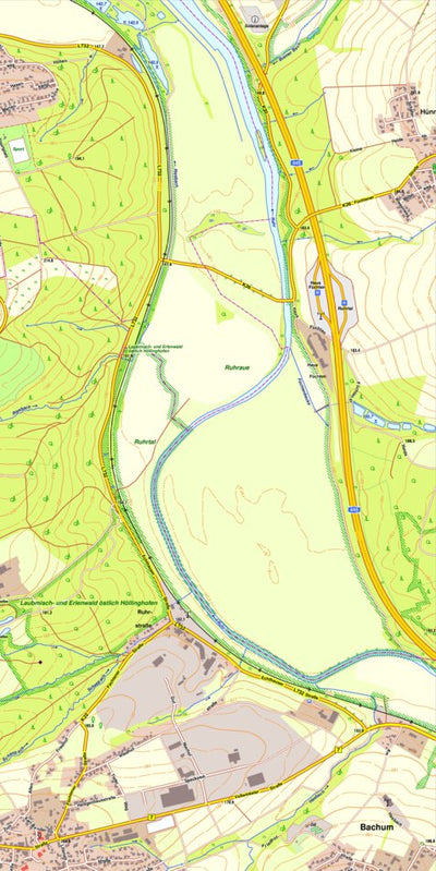 Bezirksregierung Köln Arnsberg 6 (1:10,000) digital map