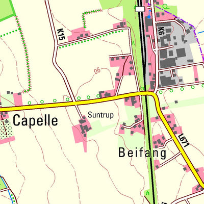 Bezirksregierung Köln Ascheberg 3 (1:25,000) digital map