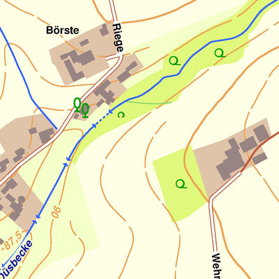 Bezirksregierung Köln Ascheberg 5 (1:10,000) digital map