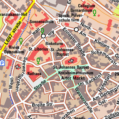 Bezirksregierung Köln Attendorn 1 (1:10,000) digital map