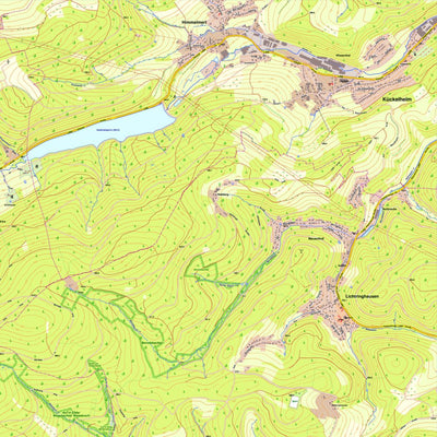 Bezirksregierung Köln Attendorn 4 (1:10,000) digital map