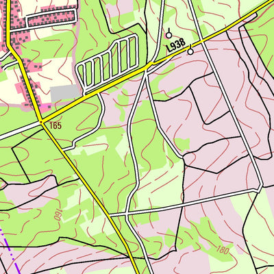 Bezirksregierung Köln Augustdorf (1:50,000) digital map