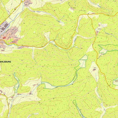 Bezirksregierung Köln Bad Berleburg 1 (1:10,000) digital map