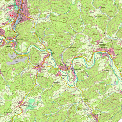 Bezirksregierung Köln Bad Berleburg 1 (1:25,000) digital map