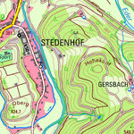 Bezirksregierung Köln Bad Berleburg 1 (1:25,000) digital map