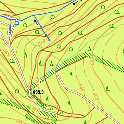 Bezirksregierung Köln Bad Berleburg 18 (1:10,000) digital map