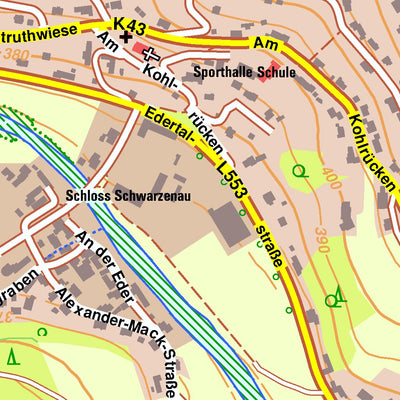Bezirksregierung Köln Bad Berleburg 19 (1:10,000) digital map