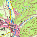 Bezirksregierung Köln Bad Berleburg 2 (1:25,000) digital map
