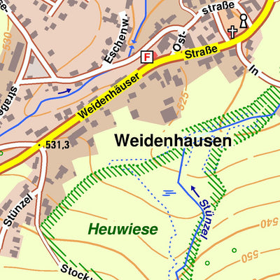 Bezirksregierung Köln Bad Berleburg 3 (1:10,000) digital map