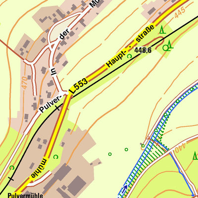 Bezirksregierung Köln Bad Berleburg 5 (1:10,000) digital map