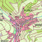 Bezirksregierung Köln Bad Berleburg 6 (1:25,000) digital map