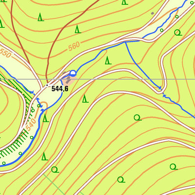 Bezirksregierung Köln Bad Berleburg 7 (1:10,000) digital map