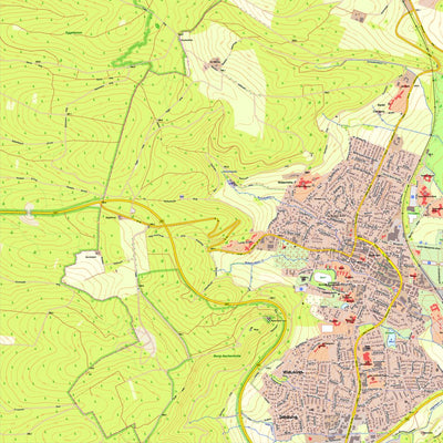 Bezirksregierung Köln Bad Driburg 2 (1:10,000) digital map