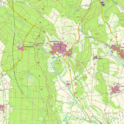 Bezirksregierung Köln Bad Driburg 2 (1:25,000) digital map