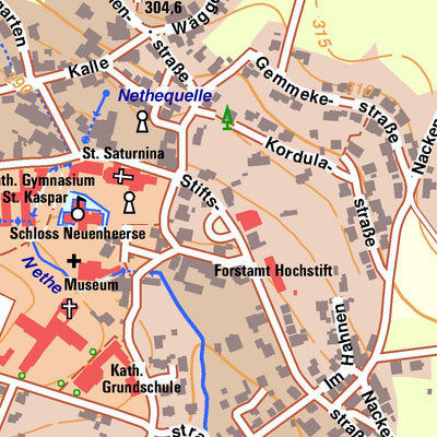 Bezirksregierung Köln Bad Driburg 6 (1:10,000) digital map