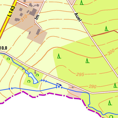 Bezirksregierung Köln Bad Honnef 5 (1:10,000) digital map