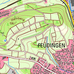 Bezirksregierung Köln Bad Laasphe 1 (1:25,000) digital map